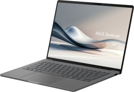 ASUS Ноутбук Zenbook A14 UX3407RA-QD010W 14" WUXGA OLED, Snapdragon X Elite X1E 78 100, 32GB, F1TB, UMA, Win11, Сірий - фото 5