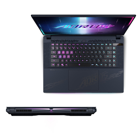 Gigabyte Ноутбук AORUS MASTER 16X 16.0 QHD OLED 240Hz, INTEL ARL HX Ultra9, 32GB, F2TB, NVD5080-16, W11, чорний - фото 3