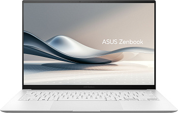 Ноутбук ASUS Zenbook S 14 UX5406SA-PV030W 14" 3K OLED, Intel Ultra 7 258V, 32GB, F1TB, UMA, Win11, Білий Ноутбук ASUS Zenbook S 14 UX5406SA-PV030W 14" 3K OLED, Intel Ultra 7 258V, 32GB, F1TB, UMA, Win11, Білий