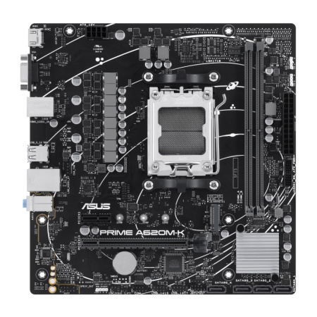 ASUS Материнcька плата PRIME A620M-K sAM5 A620 2xDDR5 HDMI D-Sub mATX - фото 1 ASUS Материнcька плата PRIME A620M-K sAM5 A620 2xDDR5 HDMI D-Sub mATX - фото 1