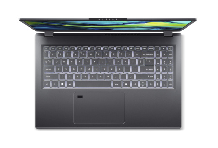Ноутбук Acer Aspire 15 A15-51M 15.6" FHD IPS, Intel i7-13620H, 16GB, F1TB, UMA, Lin, сірий - фото 11