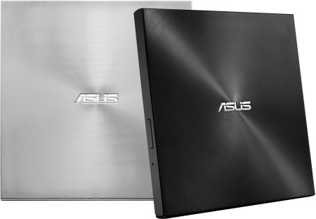ASUS Привід оптичний портативний SDRW-08U9M-U DVD+-R/RW burner M-DISC USB2.0 Slim срібний Retail Box - фото 7