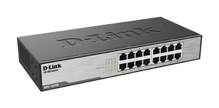 Комутатор D-Link DES-1016D 16xFE, Некерований - фото 2