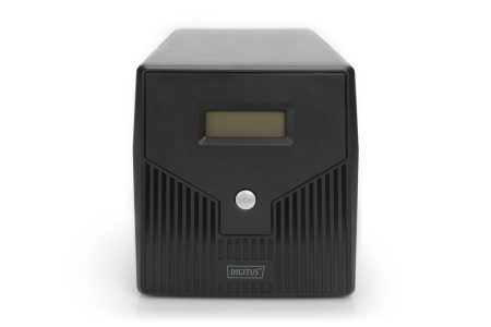 Digitus Джерело безперебійного живлення 1000VA/600W, LCD, RJ45, RS232, USB, 4xSchuko - фото 3
