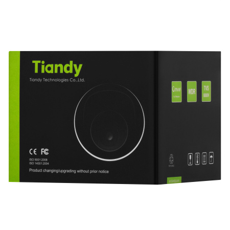 Tiandy TC-C35KS 5МП фіксована купольна камера Starlight з ІЧ, 2.8 мм - фото 2