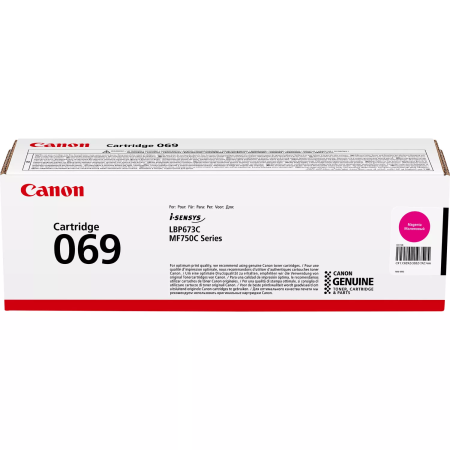 Картридж Canon 069 MF752Cdw/MF754Cdw/LBP673Cdw Magenta (1900 стор) - фото 4