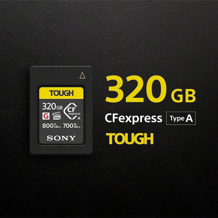 Sony Карта пам'яті CFexpress Type A 320GB R800/W700 Tough - фото 2 Sony Карта пам'яті CFexpress Type A 320GB R800/W700 Tough - фото 2