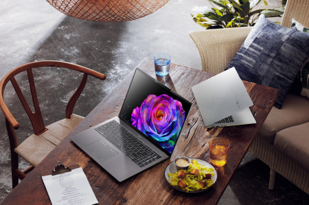 Acer Ноутбук Swift Go 14 SFG14-74 14" WUXGA OLED, Intel U5-225H, 16GB, F512GB, UMA, Win11, сріблястий - фото 11