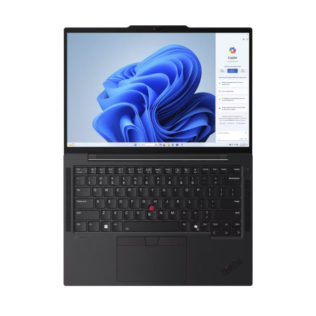 Ноутбук Lenovo ThinkPad T14-G5 14" WUXGA IPS AG, Intel U7-155U, 32GB, F1TB, UMA, DOS, чорний - фото 8