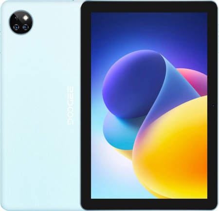 Планшет Doogee T10W 10.1" 4ГБ, 128ГБ, LTE, 8000мА•год, Android, блакитний - фото 1