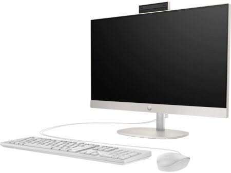 HP Комп'ютер персональний моноблок 240-G10 23.8" FHD IPS AG, Intel i5-1335U, 16GB, F512GB, UMA, WiFi, кл+м, 3р, Win11P, білий - фото 3