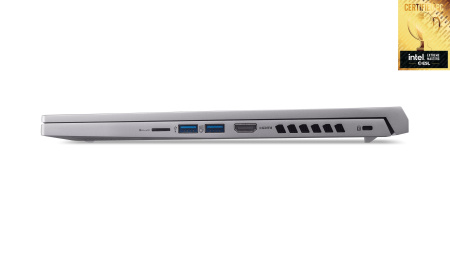 Ноутбук Acer Predator Triton Neo 16 PTN16-51 16" WQXGA, Intel U9-185H, 32GB, F1TB, NVD4060-8, Lin, сріблястий - фото 6
