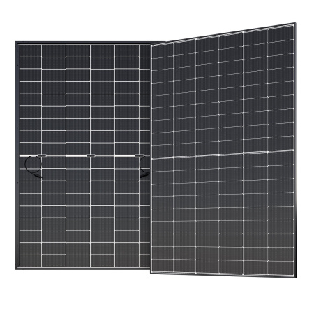 Фотоелектрична панель  Ledvance M500N54RB-BF-F7-500W, Mono, Bifacial, TopCon, MBB, Halfcell, Black frame - фото 1