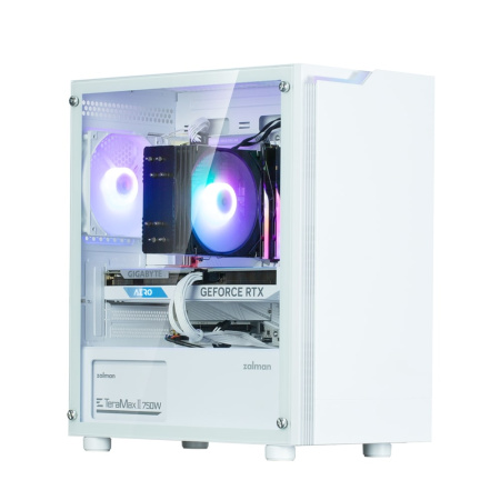 Zalman КорпусT4 Plus без БЖ, 2xUSB3.0, 1xUSB2.0, 1x120мм ARGB, VGA 3200мм, TG Side Panel, mATX, білий - фото 6 Zalman КорпусT4 Plus без БЖ, 2xUSB3.0, 1xUSB2.0, 1x120мм ARGB, VGA 3200мм, TG Side Panel, mATX, білий - фото 6