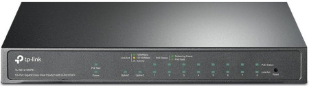 Комутатор TP-LINK TL-SG1210MPE 10xGE (8xPoE), 1xSFP, 123Вт, WebSmart - фото 1