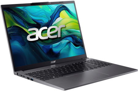 Ноутбук Acer Aspire Go AG15-51P 15.3" WUXGA IPS, Intel i5-1334U, 16GB, F512GB, UMA, Lin, сірий - фото 2