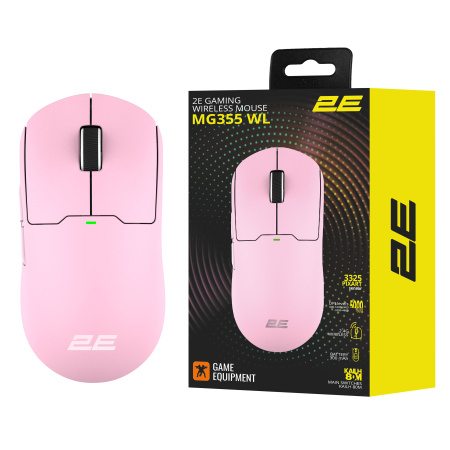 2E Gaming Миша MG355 WL, RGB, USB-A/WL, рожевий - фото 9