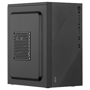 Корпус 2E TeamX TMX04 з БЖ 2E ATX400W, 2xUSB2.0, 1x80мм, VGA 220мм, mATX, чорний
