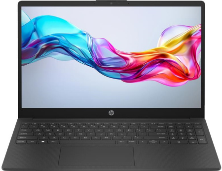 HP Ноутбук 15-fd1073ua 15.6" FHD IPS AG, Intel 5-120U, 16GB, F1024GB, UMA, DOS, чорний - фото 1
