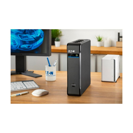 Джерело безперебійного живлення Eaton 3P Ellipse 1700VA/1040W, 2xUSB charges+USB port, 4+4xSchuko - фото 2 Джерело безперебійного живлення Eaton 3P Ellipse 1700VA/1040W, 2xUSB charges+USB port, 4+4xSchuko - фото 2