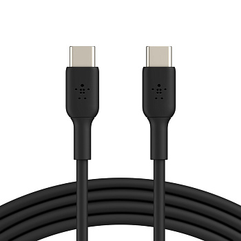 Кабель Belkin USB-C > USB-C заряджання/синхронізації 60Вт PD, 2м, PVC, чорний