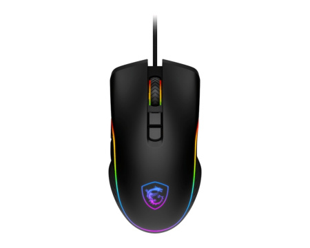 Миша MSI FORGE GM300, RGB, USB-A, чорний - фото 1 Миша MSI FORGE GM300, RGB, USB-A, чорний - фото 1