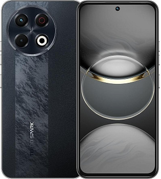 TECNO Смартфон Spark 30 PRO (KL7) 6.78" 8/256ГБ, 2SIM, 5000мА•год, Obsidian Edge