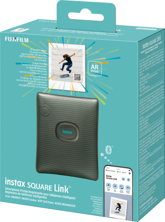 Фотопринтер Fujifilm INSTAX SQ Link Green - фото 3 Фотопринтер Fujifilm INSTAX SQ Link Green - фото 3