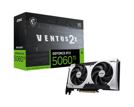 Відеокарта MSI GeForce RTX 5060 Ti 8GB GDDR7 VENTUS 2X OC PLUS - фото 5