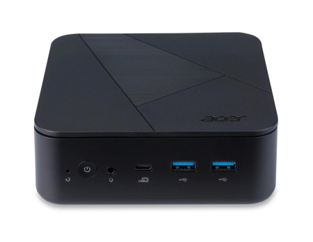 Комп'ютер персональний неттоп Acer Veriton NUC 1502G-13N0U MFF, Intel N150, 1*SO-DIMM, M.2SSD, UMA, WiFi, без ОС - фото 1
