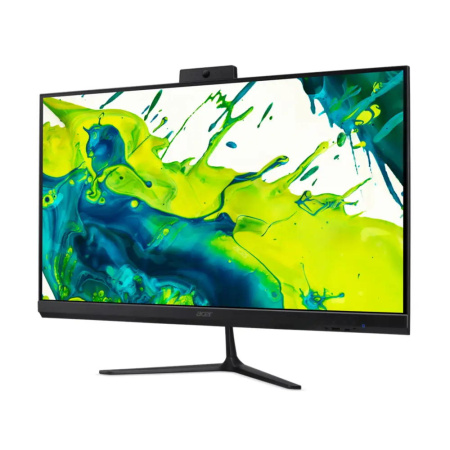 Комп'ютер персональний моноблок Acer Aspire C24-2G 23.8" FHD, Intel 5-120U, 16GB, F512GB, UMA, WiFi, кл+м, Lin, чорний - фото 2