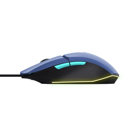 Миша Trust GXT 109 Felox, RGB, USB-A, синій - фото 6