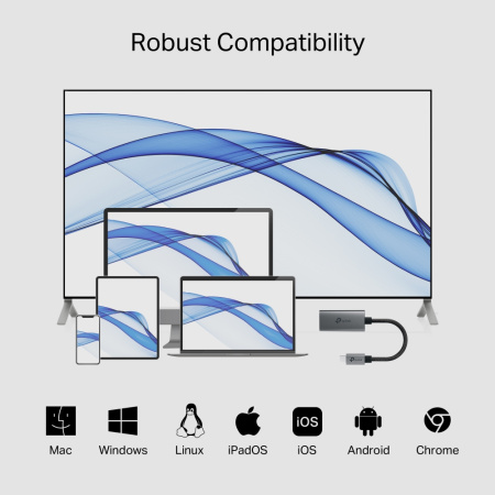 Адаптер TP-LINK UA520C USB-C -> HDMI - фото 6