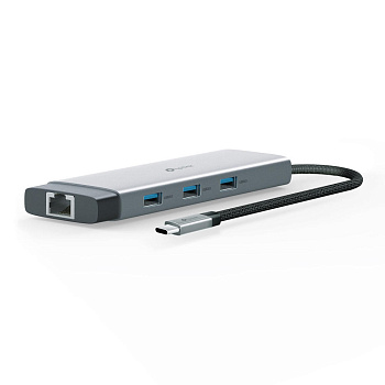 Хаб USB TP-LINK UH9120C USB-C > 3xUSB3.0/1xUSB-C/xHDMI/1xRJ45/1xSD/1xmicroSD/1xPD 100Wh