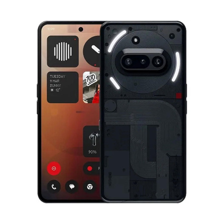 Смартфон Nothing Phone (3a) 6.77" 8/128ГБ, 2SIM, 5000мА•год, чорний - фото 1