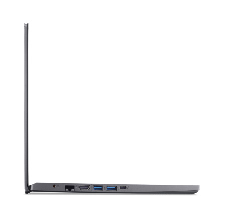 Ноутбук Acer Aspire 5 A515-57 15.6" FHD IPS, Intel i5-12450H, 16GB, F1TB, UMA, Lin, сірий - фото 6