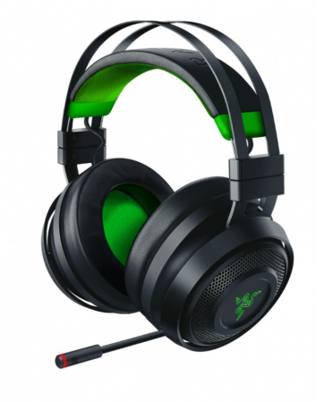 Razer Гарнітура Nari Ultimate for Xbox One, WL, чорно-зелений - фото 1