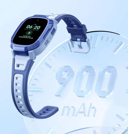 Дитячий годинник-телефон Mibro P6, 1.4", 240x280, GPS, 2MP, 900мА·год, 2АТM, синій - фото 12