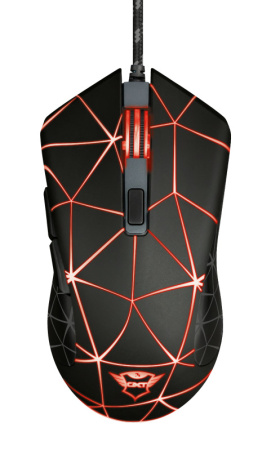 Миша GXT 133 Lock, USB-A, чорний - фото 1