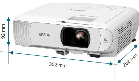 Проєктор домашнього кінотеатру Epson EH-TW840 FHD, 4000 lm, 1.21-1.45, WiFi - фото 4