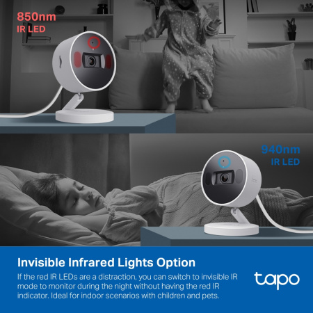 IP-Камера TP-LINK Tapo C125 4MP N300 microSD motion detection, штучний інтелект - фото 4