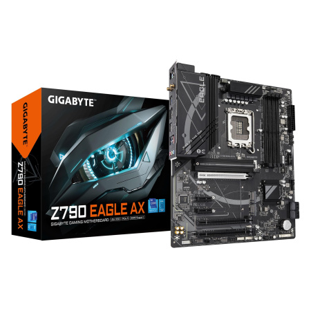 Материнська плата GIGABYTE Z790 EAGLE AX s1700 Z790 4xDDR5 M.2 HDMI DP Wi-Fi ATX - фото 5 Материнська плата GIGABYTE Z790 EAGLE AX s1700 Z790 4xDDR5 M.2 HDMI DP Wi-Fi ATX - фото 5