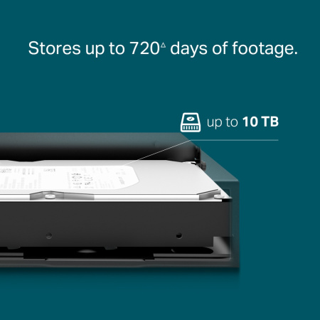 IP-Відеореєстратор TP-LINK VIGI NVR1016H 16 каналів, 2xUSB, H265+, 1xHDD, до 10 ТБ - фото 7