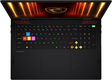 Ноутбук MSI Raider 18 HX AI A2XWIG-251UA 18" UHD+, Intel U9-285HX, 64GB, F2TB, NVD5080-16, W11, чорний - фото 5