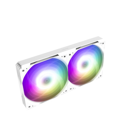 Система рідинного оxолодження  Zalman Alpha 2SE A24 ARGB, LGA1851, 1700, 1200, 115x, AM5, AM4, TDP 320W, білий - фото 4