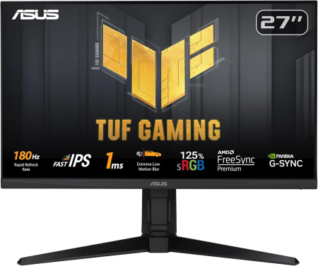 ASUS Монітор 27" TUF Gaming VG279QL3A 2xHDMI, DP, MM, IPS, 180Hz, 1ms, sRGB 125%, AdaptiveSync, Pivot, HDR400 - фото 2