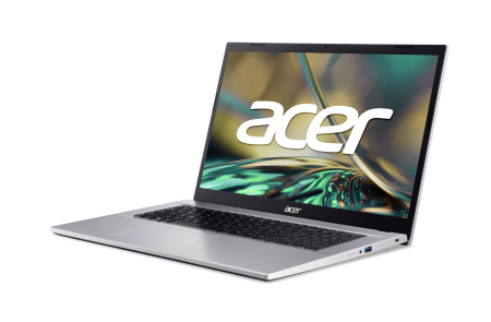 Acer Ноутбук Aspire 3 A317-54 17.3" FHD IPS, Intel i7-1255U, 16GB, F1TB, UMA, Lin, сріблястий - фото 3