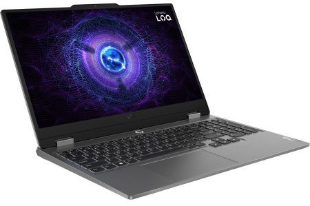 Lenovo Ноутбук LOQ-15IAX9 15.6" FHD IPS AG, Intel i5-12450HX, 16GB, F1TB, NVD4060-8, DOS, сірий - фото 2