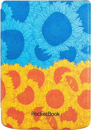 PocketBook Чохол 629_634 Shell, sunflower print - фото 1