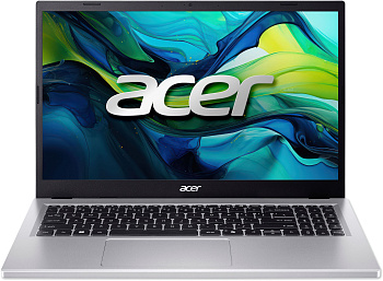 Ноутбук Acer Aspire Go AG15-71P 15.6" FHD IPS, Intel i5-1334U, 32GB, F1TB, UMA, Lin, сріблястий Ноутбук Acer Aspire Go AG15-71P 15.6" FHD IPS, Intel i5-1334U, 32GB, F1TB, UMA, Lin, сріблястий